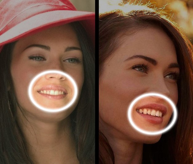 Megan Fox avant et après la chirurgie plastique du visage. Photo de chirurgie plastique des lèvres, des yeux, du nez, des pommettes