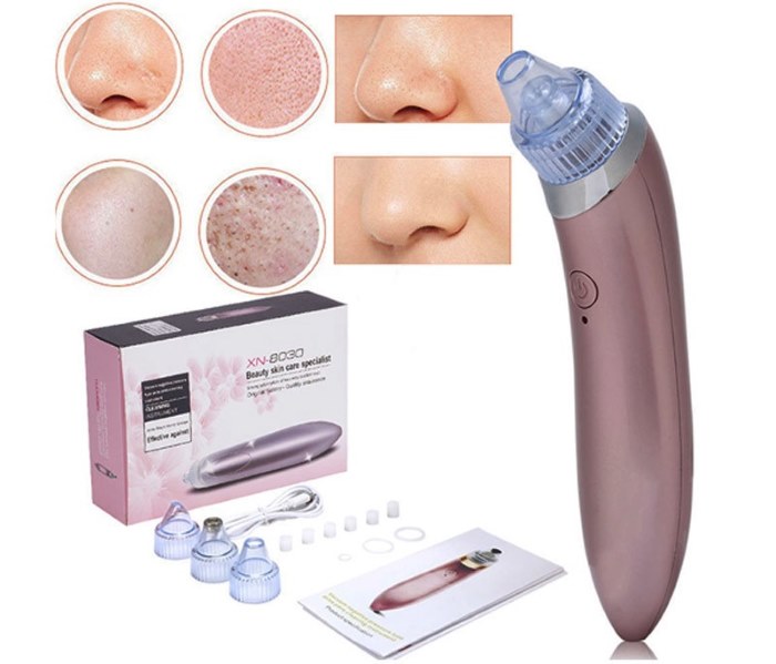 Aspirateur pour nettoyer les pores du visage