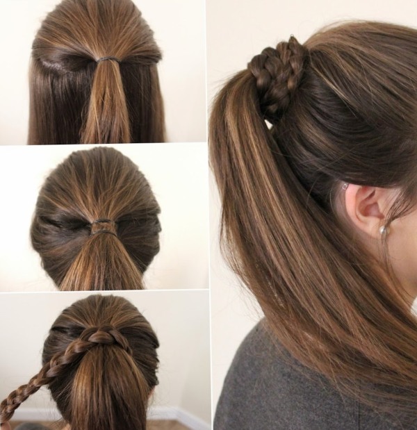 Coiffures pour cheveux longs avec vos propres mains à la maison. Instructions étape par étape, photo