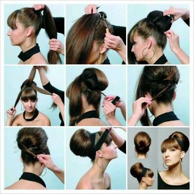 Coiffures pour cheveux longs avec vos propres mains à la maison. Instructions étape par étape, photo