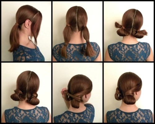 Coiffures pour cheveux longs avec vos propres mains à la maison. Instructions étape par étape, photo