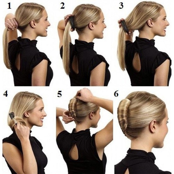 Coiffures pour cheveux longs avec vos propres mains à la maison. Instructions étape par étape, photo