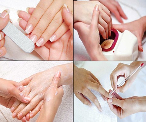 Extension des ongles à la maison avec du gel, de l'acrylique, sur des formes, en utilisant des pointes, des serviettes pour vous-même