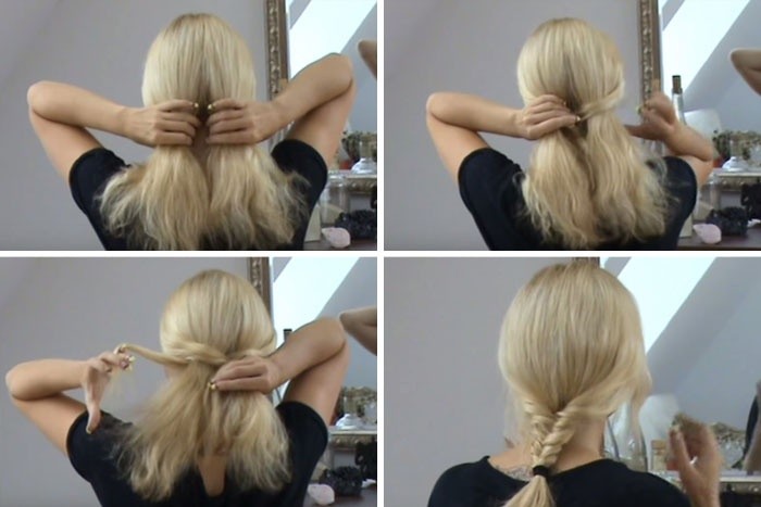 Les coiffures pour cheveux moyens faites-le vous-même. Instructions étape par étape pour des coiffures simples en 5 minutes à la maison