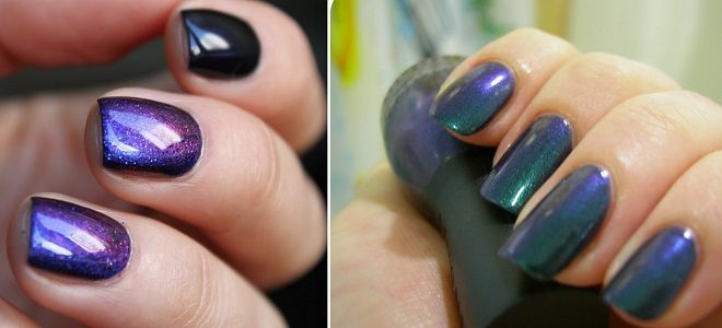 Vernis à ongles miroir. Comment faire une manucure miroir avec un frottement. Photos d'idées et de designs