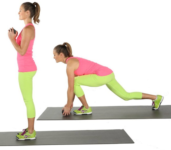 Exercices pour le dos, la posture des femmes, avec ostéochondrose, scoliose, hernie. Entraînement avec et sans haltères à la maison