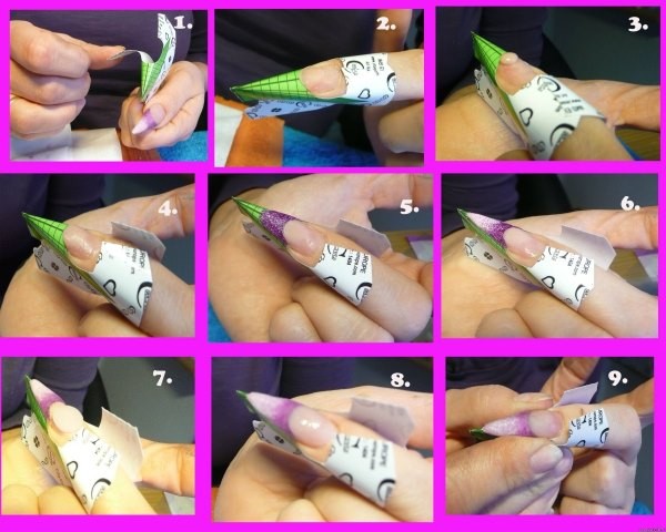 Extension des ongles avec gel, vernis gel, sur formes, sans gel et acrylique à vous-même à la maison. Cours pour débutants