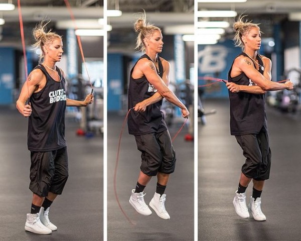 Exercices à la corde pour amincir l'abdomen, les côtés, les fesses, les jambes. Résultats pour femmes, hommes, photos