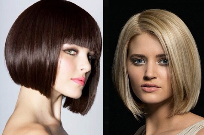 Coupe de cheveux bob, bob, bob bob - différences. Coiffures avec allongement, style, avec une frange, graduée, bob asymétrique