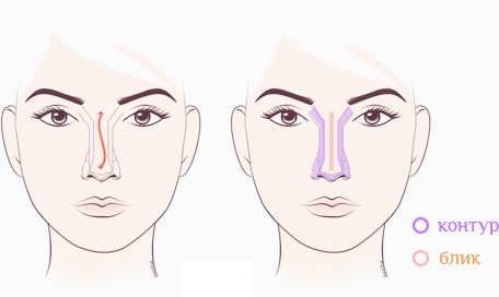 Comment réduire le nez, remodeler sans chirurgie, visuellement avec du maquillage, du correcteur, des cosmétiques, des exercices et des injections