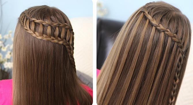 Tisser des tresses pour cheveux longs - des options belles, légères et inhabituelles pour tisser des boucles pour filles et filles