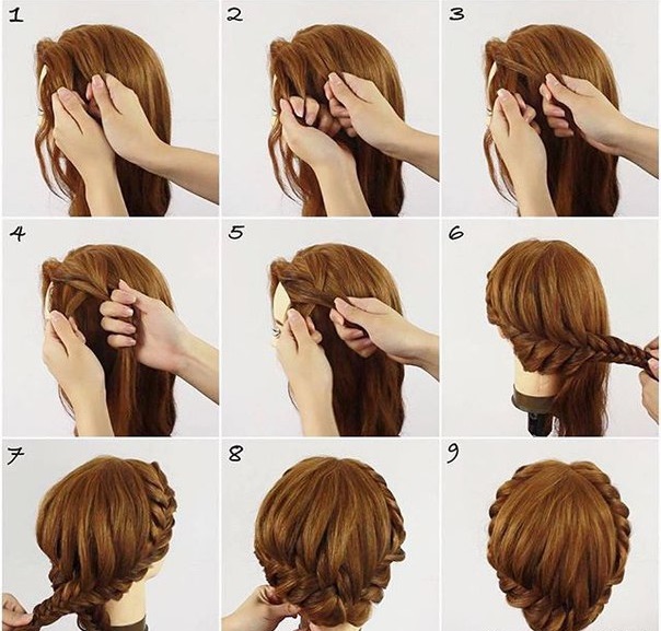 Tisser des tresses pour cheveux longs - des options belles, légères et inhabituelles pour tisser des boucles pour filles et filles