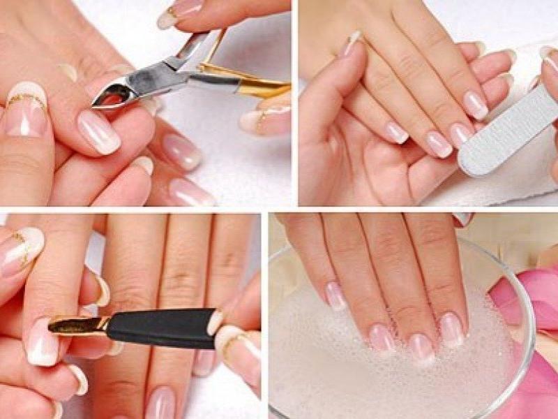 Conception des ongles avec du ruban adhésif pour les ongles courts et longs. Photos, idées avec strass, scotch. Master class: comment faire une manucure avec du vernis gel