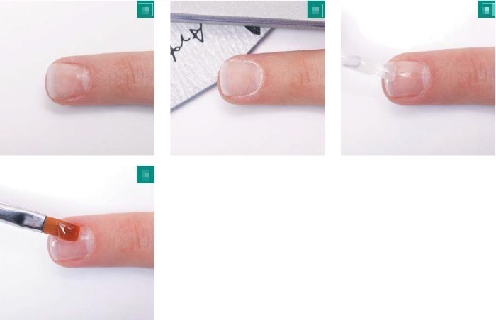 Comment renforcer les ongles avec du gel sous vernis gel. Quels gels sont meilleurs à utiliser, comment la procédure se déroule étape par étape. Instruction avec photo