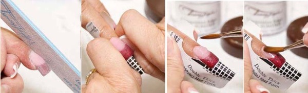 Extension des ongles avec du gel sur les formes. Instructions étape par étape, idées de conception. Cours photo, vidéo pour débutants