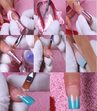 Extension des ongles avec du gel sur les formes. Instructions étape par étape, idées de conception. Cours photo, vidéo pour débutants