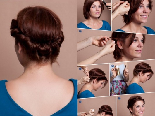 Coiffure pour boucles courtes avec et sans sèche-cheveux à la maison. Instructions étape par étape avec photos, recommandations de stylistes