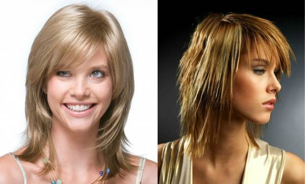 Bangs 2020 pour cheveux moyens: obliques, déchirés, beaux, courts, en cascade, asymétriques. Tendances de la mode avec photos