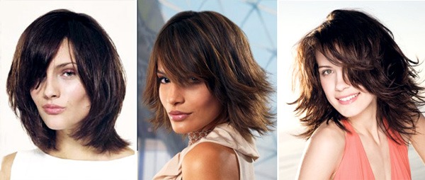 Bangs 2020 pour cheveux moyens: obliques, déchirés, beaux, courts, en cascade, asymétriques. Tendances de la mode avec photos