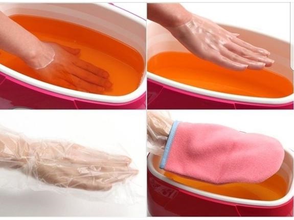 Bains de paraffine pour les mains et les pieds. Avantages, mode d'emploi à la maison, recettes de compositions