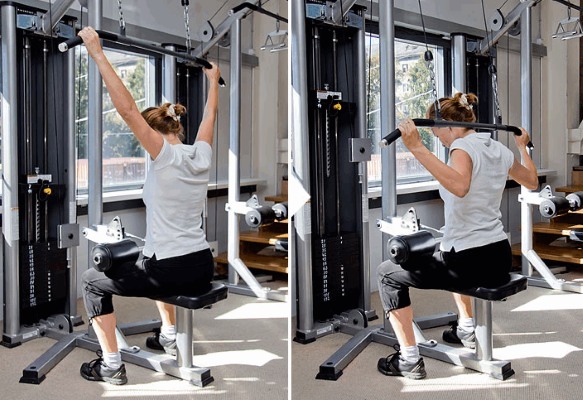 Exercices du dos dans la salle de sport pour les filles: basiques, meilleurs, plus efficaces