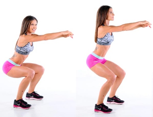 Exercices pour les fesses pour les filles à la maison et à la salle de sport: basiques, avec des haltères, isolant sur les jambes