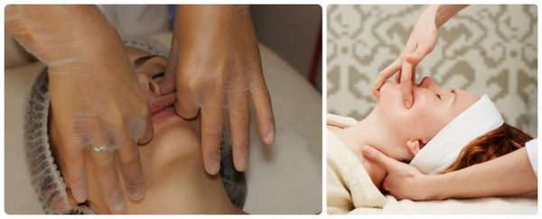 Massage facial buccal seul à la maison. Formation, technique de conduite étape par étape avec une photo