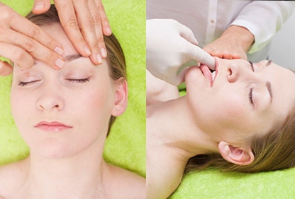 Massage facial buccal seul à la maison. Formation, technique de conduite étape par étape avec une photo