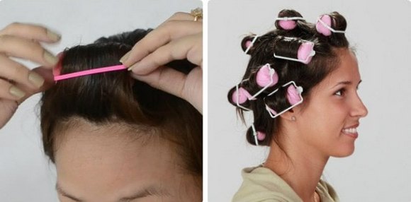 Comment enrouler les cheveux sur des bigoudis avec un bâton, du velcro, des papillotes, des spirales