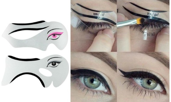 Comment dessiner des flèches devant vos yeux avec un eye-liner par étapes. Belle pour elle-même, parfaite et même. Tutoriels photo, vidéo