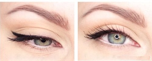 Comment dessiner des flèches devant vos yeux avec un eye-liner par étapes. Belle pour elle-même, parfaite et même. Tutoriels photo, vidéo