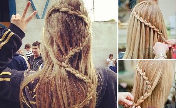 Belles tresses pour cheveux longs pour filles et filles. Instructions étape par étape sur la façon de tisser, des photos et des motifs de tissage