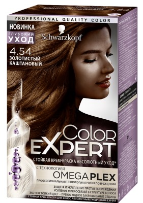 Coloration capillaire Color Expert Schwarzkopf. Palette de couleurs avec photo: oméga, blond froid