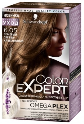 Coloration capillaire Color Expert Schwarzkopf. Palette de couleurs avec photo: oméga, blond froid