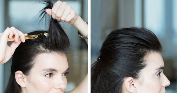 Mise en valeur des cheveux à la maison. Instructions étape par étape pour les débutants, avec un chapeau, une feuille. Une photo