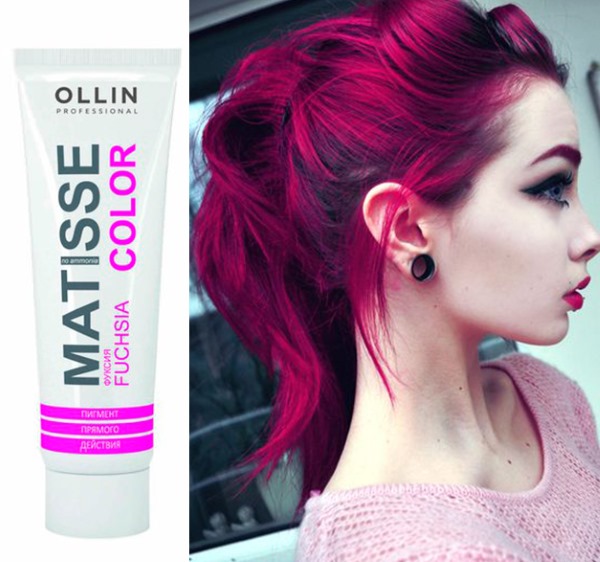 Teinture pour les cheveux Ollin. La palette de couleurs Performance, Professional, Color, Megapolis. Photos de cheveux, avis