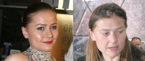 Stars sans maquillage - photos avant et après: artistes russes, chanteurs, à quoi ils ressemblent sans Photoshop