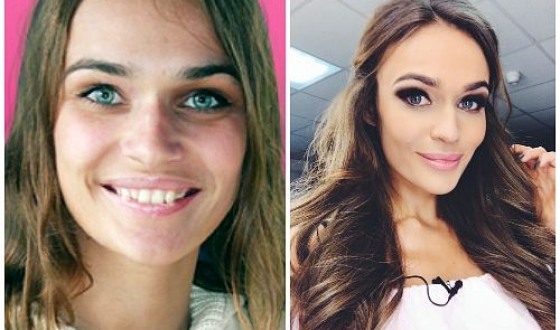 Stars sans maquillage - photos avant et après: artistes russes, chanteurs, à quoi ils ressemblent sans Photoshop