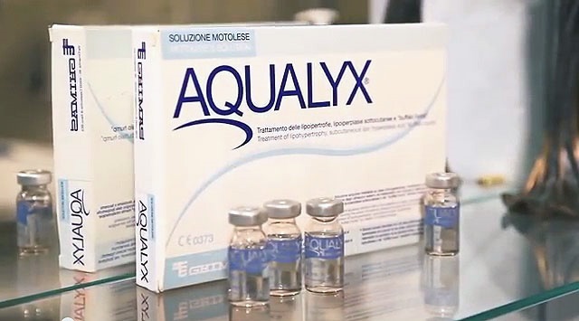 Aqualyx. Avis, photos avant et après. Composition, utilisation en intralipothérapie. Prix ​​du prix d'une injection d'un médicament lipolytique, analogues