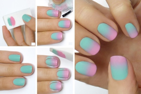 Dégradé sur les ongles avec du vernis gel: photos, tendances de la mode. Comment choisir une couleur et la fabriquer à la maison avec une éponge, un pinceau sans bulles