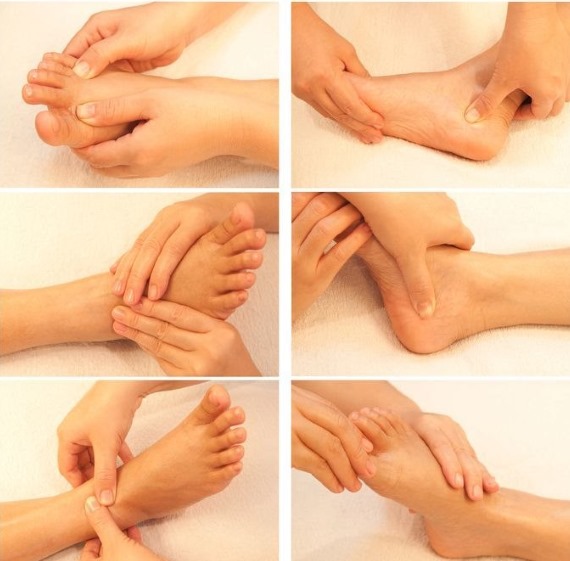 Technique de massage des pieds: règles et leçons vidéo. Apprendre en images avec des explications: thaï, chinois, spot