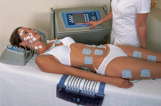 Myostimulation: qu'est-ce que c'est, efficacité, indications et contre-indications, coût, dispositifs pour effectuer la procédure à domicile