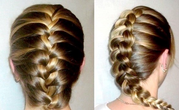 Coiffures avec des tresses pour cheveux moyens, longs. Français, grec, tresse sur le côté, autour de la tête, avec une frange, pour un mariage