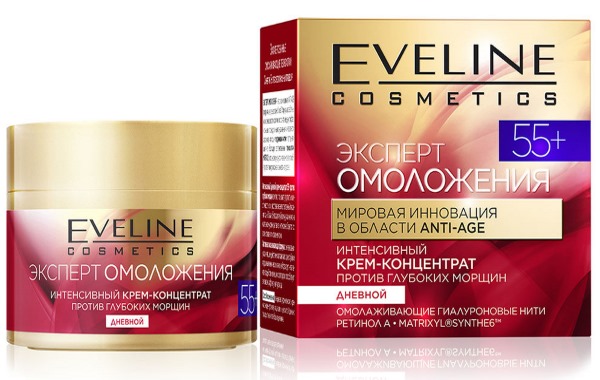 Crème Evelyn pour le visage et le corps à l'acide hyaluronique. Mode d'emploi, avis