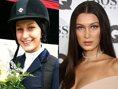 Bella Hadid avant et après la chirurgie plastique. Photo en maillot de bain, taille et poids, paramètres de forme, biographie, âge