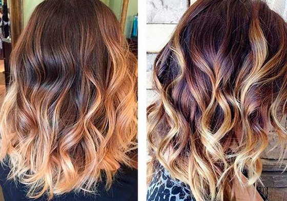 Coupes de cheveux et coloration créatives pour cheveux moyens, courts et longs. Tendances de la mode 2020. Photo