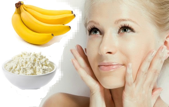 Masque à la banane pour les rides, la peau autour des yeux. Recettes avec effet amidon et botox, miel, oeuf