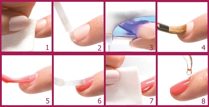 Extension des ongles en gel à la maison. Matériel, didacticiels vidéo étape par étape avec des photos pour les débutants