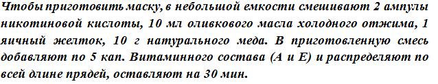 Acide nicotinique pour les cheveux. Application pour la chute et la croissance des cheveux. Méthodes et instructions