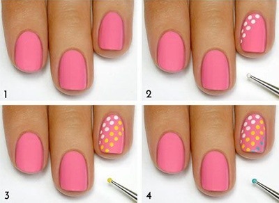 Points pour la conception des ongles. Comment utiliser pour la manucure, les dessins. Meilleure cote